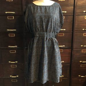 YA Los Angeles Brown / Turquoise Dress - L